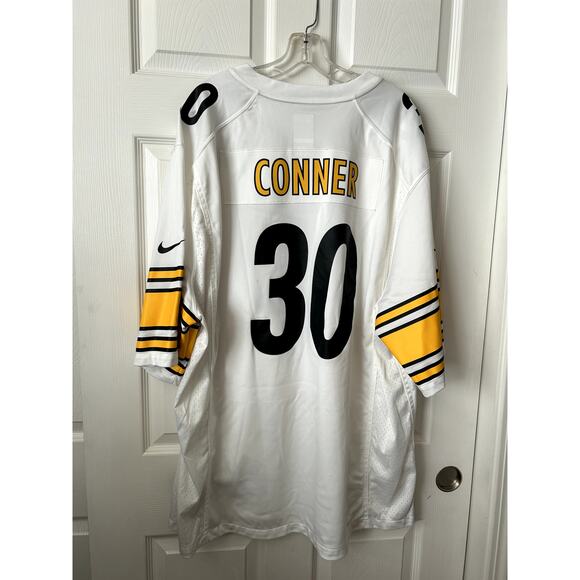 Pittsburgh Steelers James Conner #30 Jersey Mens 3XL White Nike NFL On Field - Picture 2 of 12